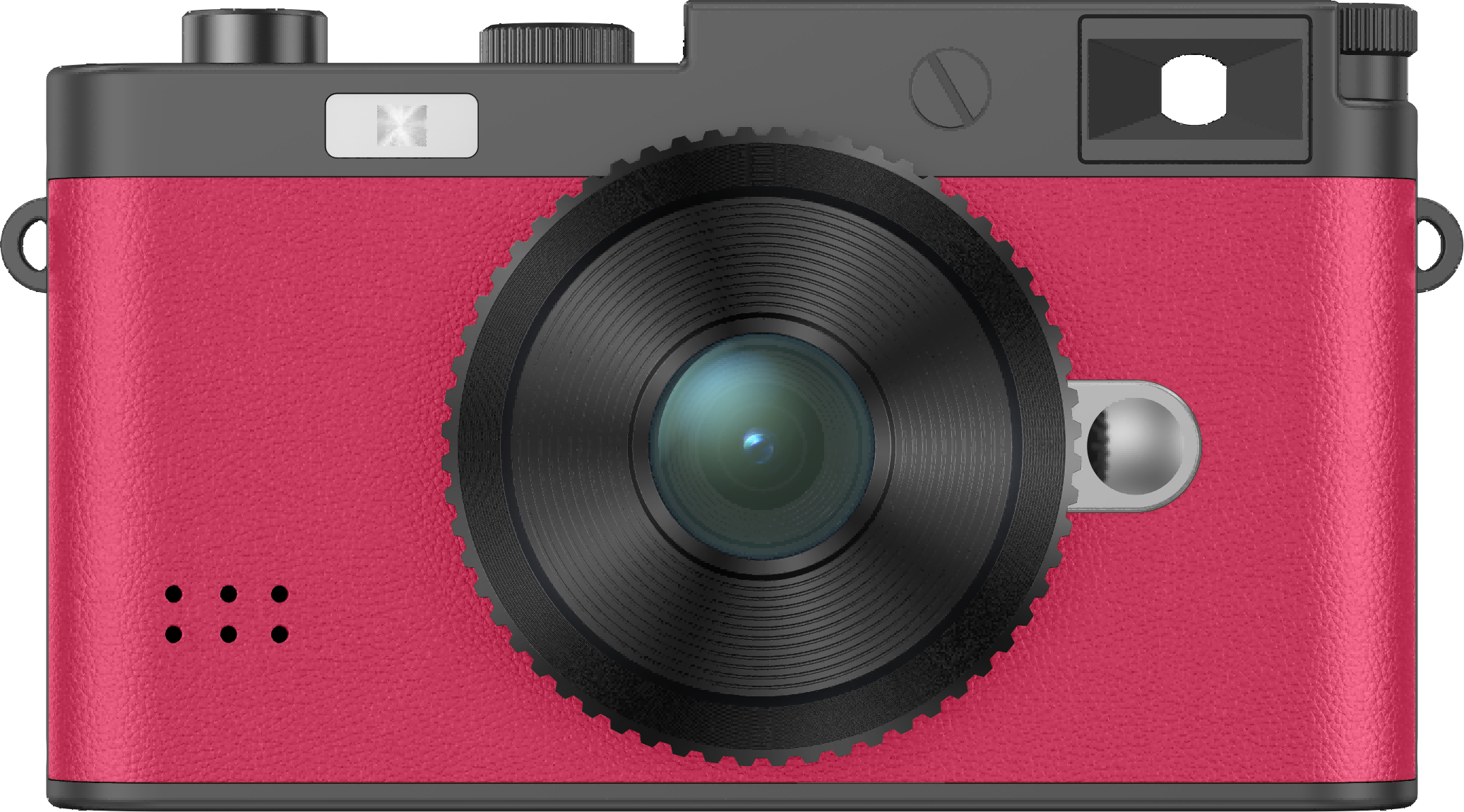 DC32 4K Digital Camera - Retro Leather & Dual Screen - Detail 5